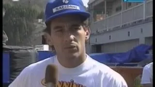 Ayrton Senna (Ultima Entrevista RTP 16/4/1994)