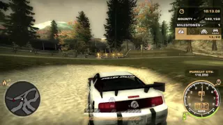 Need for Speed: Most Wanted -- Mustang GT vs Police (Awesome Gamplay)