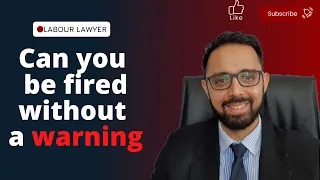 [L180] CAN YOU BE FIRED WITHOUT A WARNING | PROCEDURAL FAIRNESS