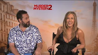 Adam Sandler on the hilarious Jennifer Aniston mystery