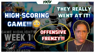 Miami Dolphins vs. Los Angeles Chargers Reaction | NFL Week 1 2023-2024 FULL GAME HIGHLIGHTS