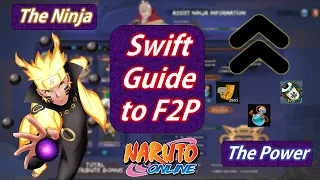 Swift Guide for F2P Players to be competitive outside of Arena || Naruto Online