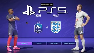 FIFA 21 PS5 FRANCE - ENGLAND | MOD Ultimate Difficulty Career Mode HDR Next Gen