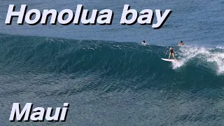 Honolua bay surfing #2 / Maui