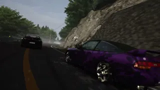 Sileighty vs RX-8 Akina Downhill