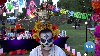 Hollywood Forever Cemetery Comes to Life for Day of the Dead Celebrations | VOANews