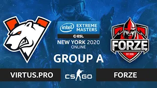 CS:GO - Virtus.pro vs. forZe [Train] Map 3 - IEM New York 2020 - Group A - CIS