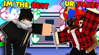 He PRETENDED To Be The BEST Player, So I 1v1'd HIM... (ROBLOX FUNKY FRIDAY)