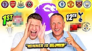 OUR PREMIER LEAGUE PREDICTIONS 23/24