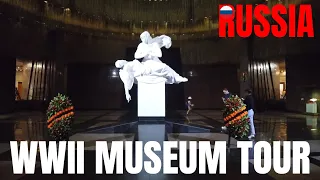 Main WWII Museum Victory Park in Moscow 60FPS