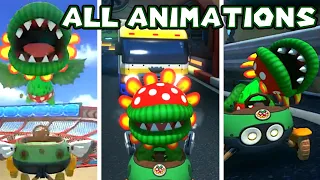 All Petey Piranha Animations | Mario Kart 8 Deluxe Booster Course Pass | Wave 5