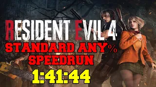 Resident Evil 4 Remake Standard Speedrun 1:41:44