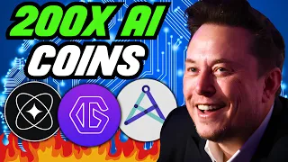 Top 3 Tiny AI Crypto Altcoins To 200X By 2025 (BUY BEFORE BITCOIN HALVING!)