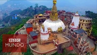 Terremoto Nepal: la destrucción de Katmandú vista desde un dron