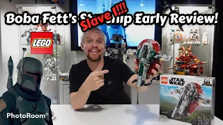 LEGO Star Wars 75312 Boba Fett's Starship (Slave 1) Early Review