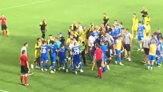 Dinamo Kiev vs Aris (suspans, dramatism, and fight between the players at the end of the match)