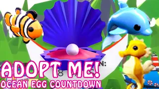 NEW OCEAN EGG COUNTDOWN IN ADOPT ME 🦀 Roblox Adopt Me Ocean Egg Update Release Date + New Pets Leaks