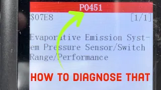 How To Diagnose P0451 | Fuel Tank Pressure Sensor