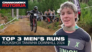 ROCKSHOX TANIWHA DOWNHILL 2024: TOP 3 MEN'S RUNS