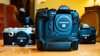 A comparison of the Olympus E-M1X, E-M1 Mark III and PEN-F mirrorless cameras