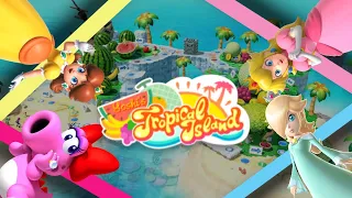 Mario Party Superstars - Birdo VS Peach VS Rosalina VS Daisy  - Yoshi's Tropical Island