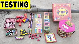 Different types of Crackers Testing | Crackers Testing | Some new Crackers Testing | 2019 Diwali