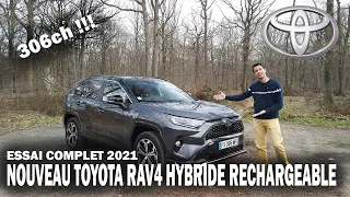 NOUVEAU TOYOTA RAV 4 - 306ch HYBRIDE RECHARGEABLE PHEV