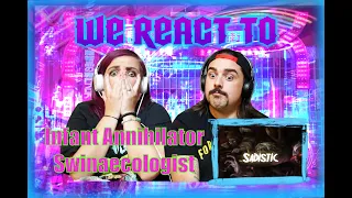 Infant Annihilator SWINAECOLOGIST - Lyric Video (FIRST TIME COUPLES REACT)