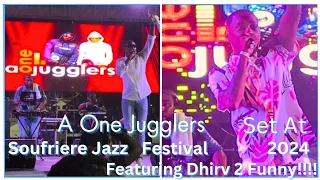 A One Jugglers Set At Soufriere Jazz Festival 2024!!!! Featuring Dhirv 2 Funny!!!!