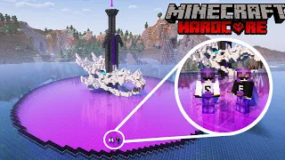 We Transformed The Nether Portal in Minecraft Hardcore! (Hindi)