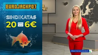 EUROJACKPOT 494 tiražas (2022 05 21)