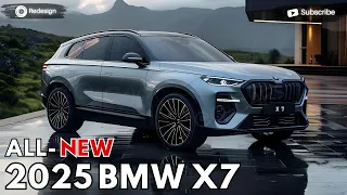 2025 BMW X7 Unveiled -  Embodies The Epitome Of Luxury SUV !!