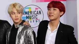 How did JIMIN make waves at the 2017 AMAs?