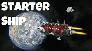 Hydrogen Starter Ship - Space Engineers Build Along