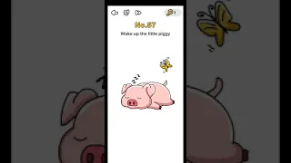 Brain out level 57 wake up the little piggy walkthrough solution