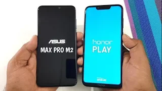 Asus Zenfone Max Pro M2 vs Honor Play Speed Test & Ram Management | TechTag
