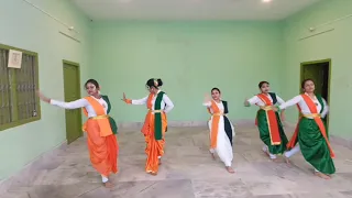 Maa Tujhe Salam Dance Cover || Monomohini Institute