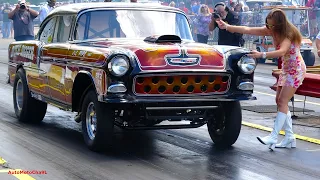 Throwback to 1967 Style Racing Southeast Gassers at Shadyside Dragwway