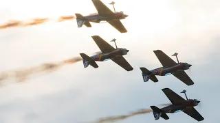 The Flying Bulls: close-formation negative-G aerobatics
