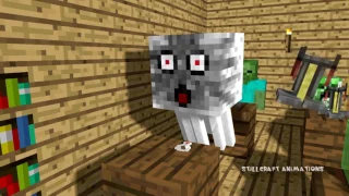 Школа Монстров  Minecraft анимация    Урок Химии