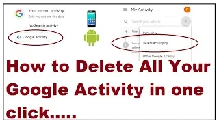 google history delete all my activity