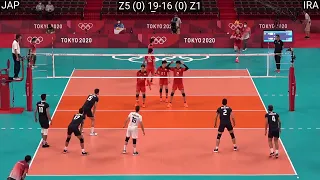 Volleyball Japan vs Iran amazing FULL Match