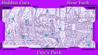 Hidden Cats in New York - City's Park
