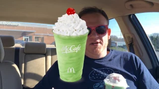 McDonald's ☆ORIGINAL SHAMROCK SHAKE☆ Food Review!!!