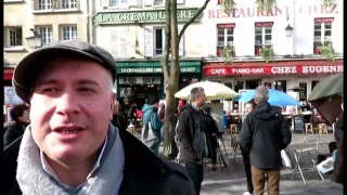 Le Montmartre des années 50 ou de Jacques Brel par Ivan Aveki