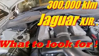 Servicing a Jaguar X350 Supercharged XJR V8