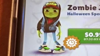 Unlocking Zombie Jake on Subway Surfers!