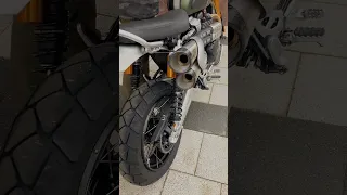 Triumph Scrambler 1200 XE with Zard Exhaust