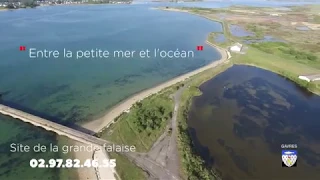 La grande falaise   presqu'île de Gâvres