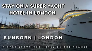 Super Yacht Hotel in London | Sunborn